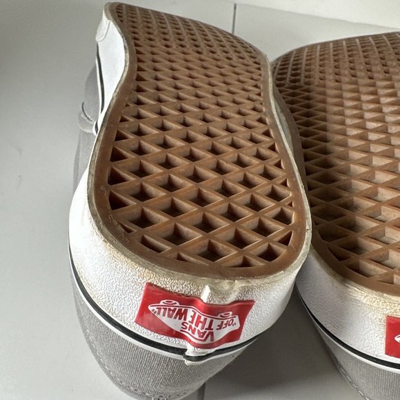 Size 12 - VANS Slip On Shoes Gray main image 6